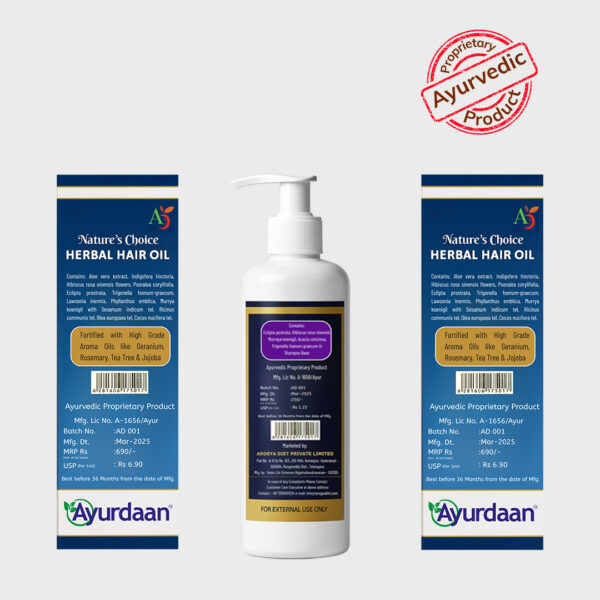 Nature’s Choice Herbal Hair Care Combo – Complete Ayurvedic Hair Nourishment - Image 2