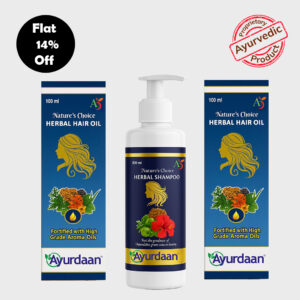Nature’s Choice Herbal Hair Care Combo – Complete Ayurvedic Hair Nourishment